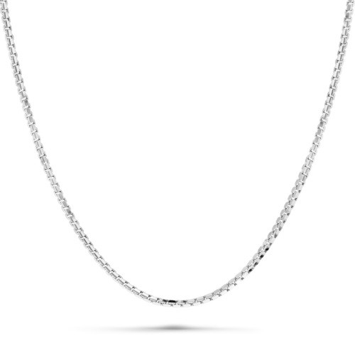 Rantai Kalung Emas Italy Santa Putih