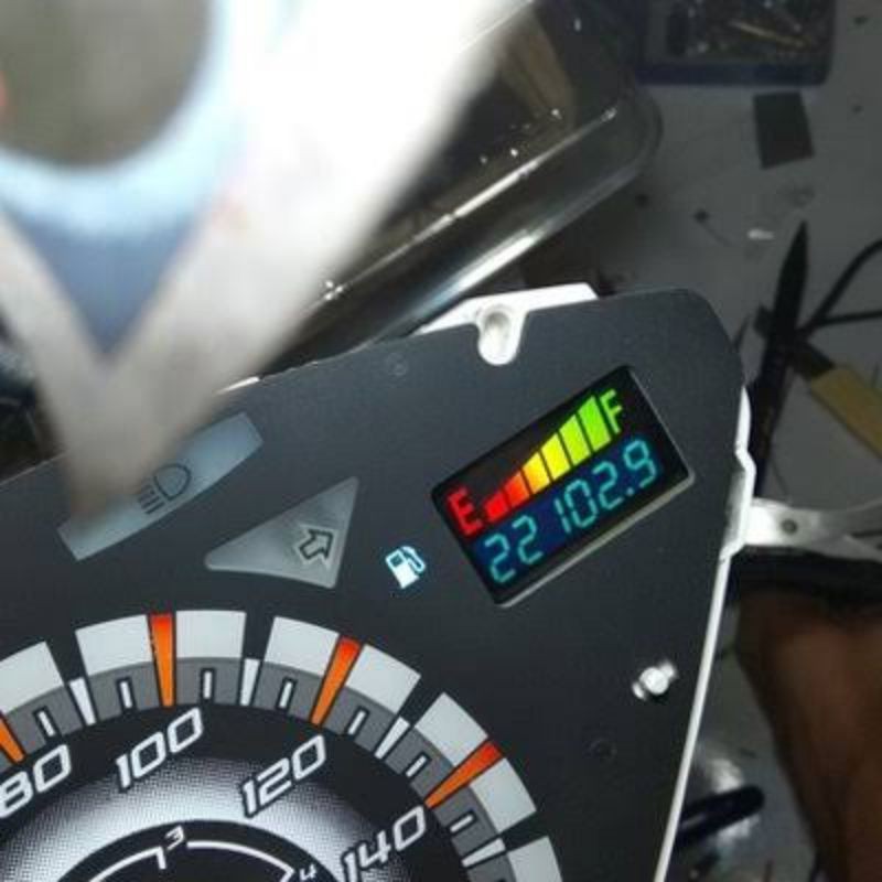 stiker speedometer LCD honda supra/karisma