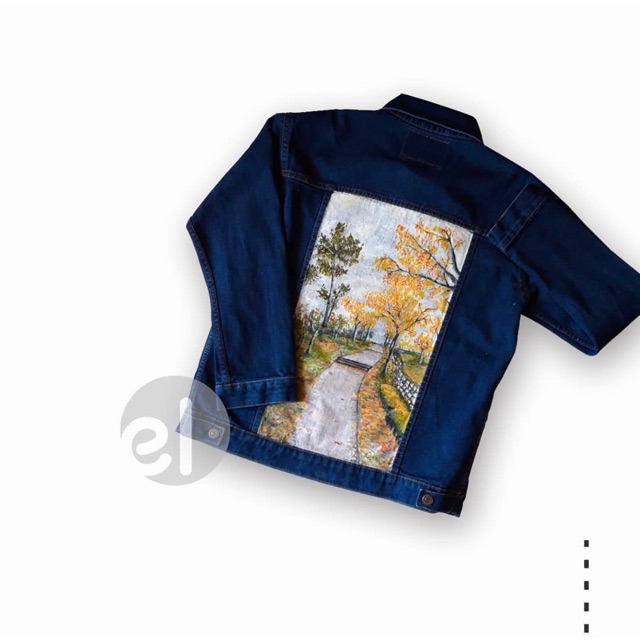 Jaket Denim (Lukis)