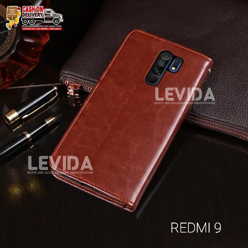 Redmi 9 Redmi 9A Redmi 9T Redmi 9C Redmi Note 9 Case Flip Cover Kulit Sarung Buku Redmi 9 Redmi 9A Redmi 9T Redmi 9C Redmi Note 9