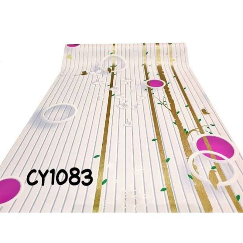 wallpaper stiker dinding termurah garis pohon mewah
