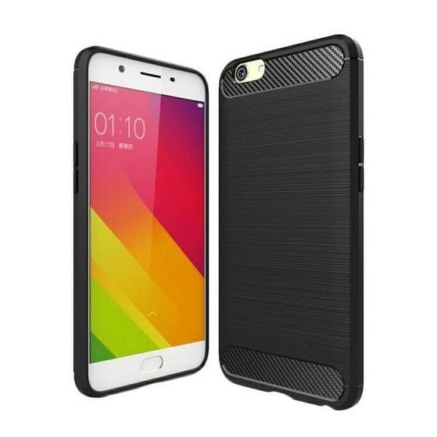 CASE SLIM FIT CARBON IPAKY VIVO V5+ VIVO V5 PLUS SOFTCASE - FA