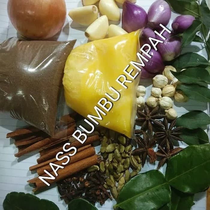 

BUMBU NASI KEBULI untuk 10 Liter Beras dan minyak samin Khas Arab Nassbumburempah