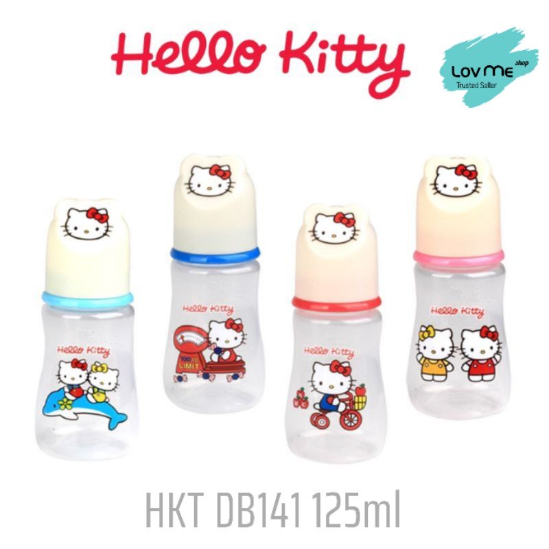 lov me❤️Lusty Bunny Botol Dot Reguler Susu Bayi Hello Kitty BPA Free 60ml 125ml 250ml |Hkt Db121 db141 db181