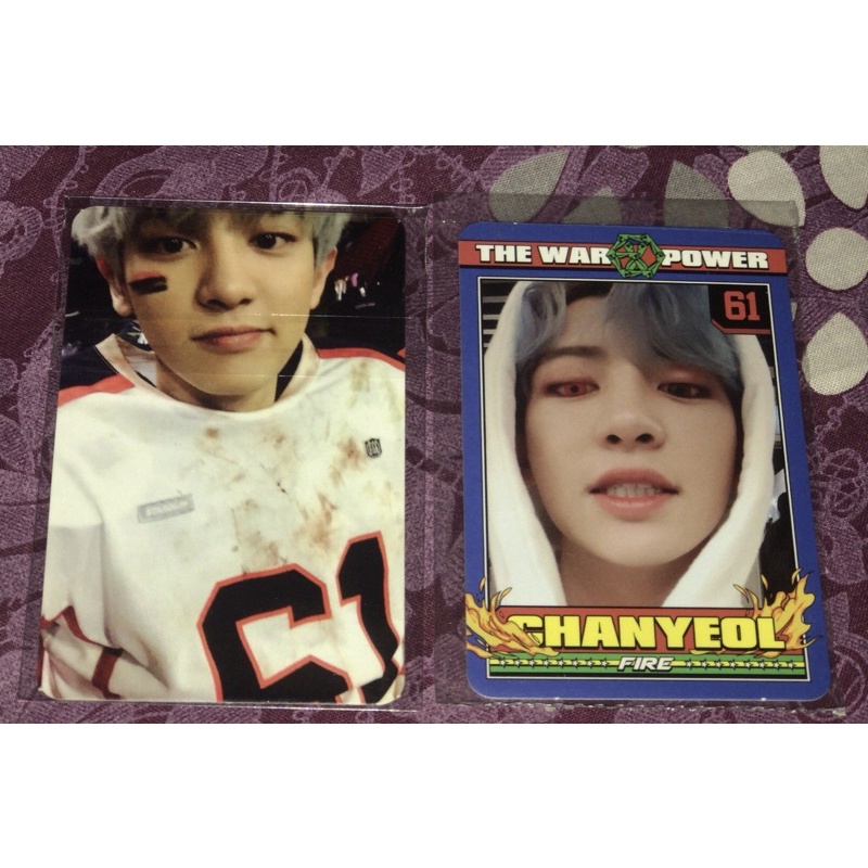 Photocard Chanyeol LMR + Chanyeol Power (BOOKED)