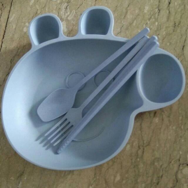 Piring makan anak Peppa Pig set