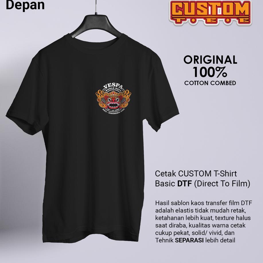 New Kaos Vespa 2022 vwd/ Kaos Jambore Vespa 2022 vwd/ Kaos Vespa world days Bali 2022 vwd/ Kaos Vesp