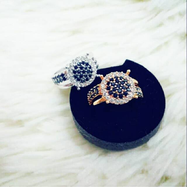 Cincin perhiasan mewah Xuping