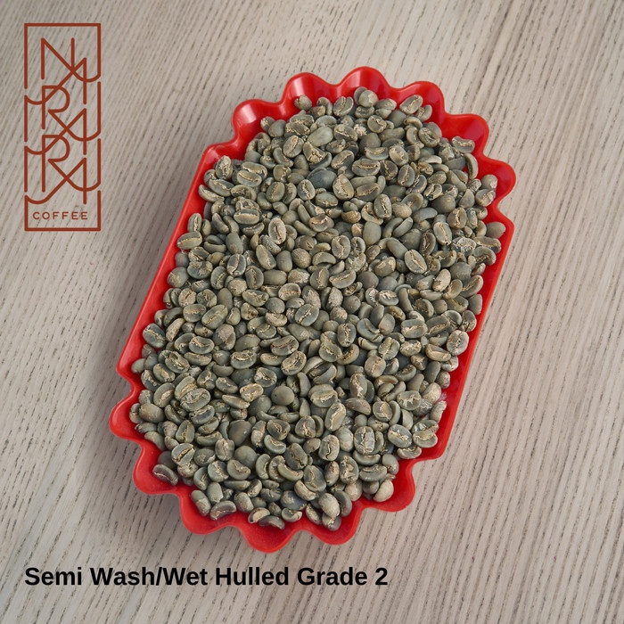 

(BISA COD) Green Bean 1kg MANDHELING SEMI WASH - Biji Kopi Sumatra Arabika