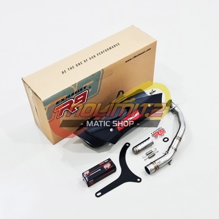 Knalpot Racing R9 Misano Full System Free DB Killer Genio Beat Scoopy FI 2020 Up