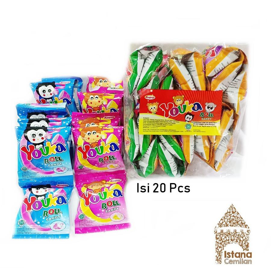 

【TGP】 Youka Roll Permen Roll Candy Kertas isi 20 pcs