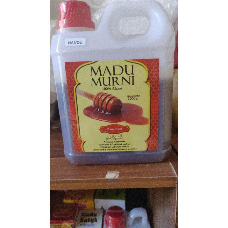 

madu randu merek zamzam 1 kg