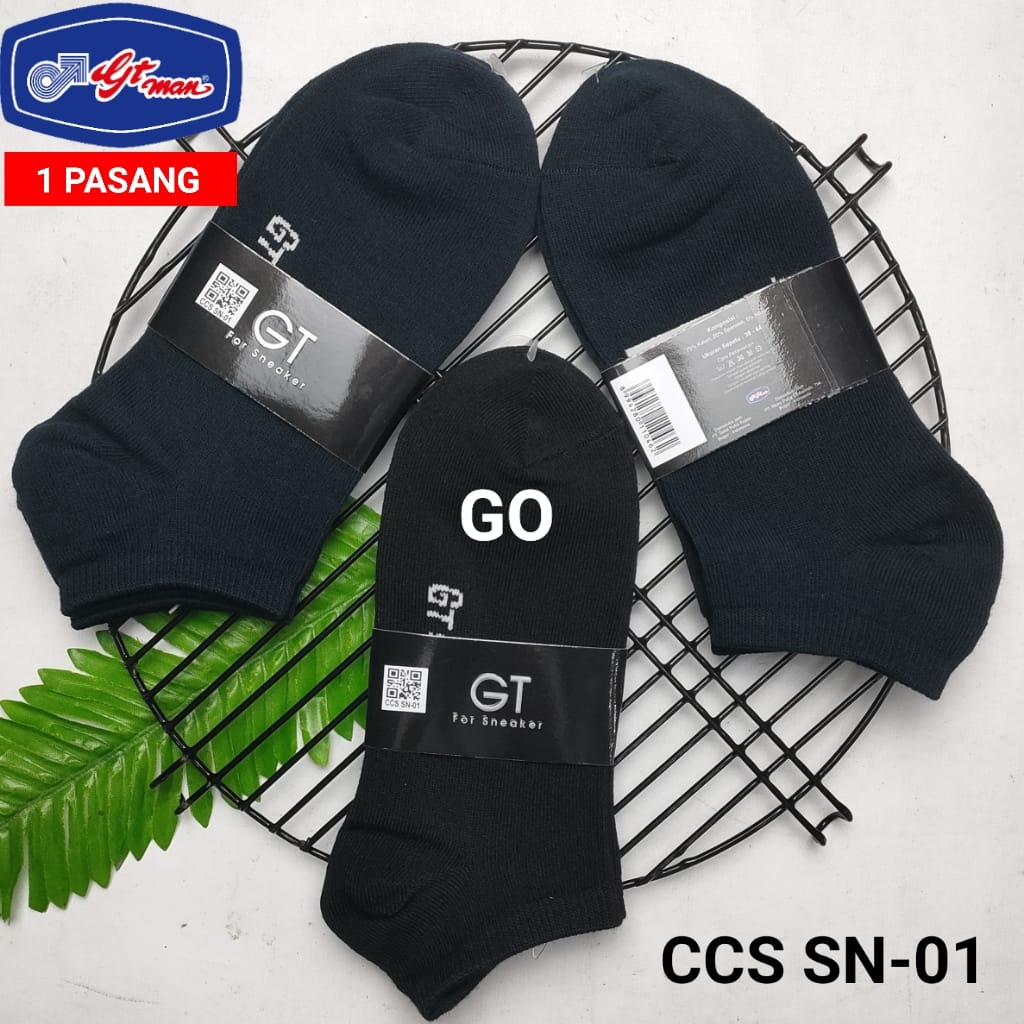 gos CS GT Man KAOS KAKI CASUAL PRIA Kaos Kaki GT MAN Socks Sneaker Kaos Kaki Motif Pria Wanita Dewasa