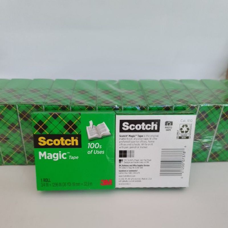 

3M Scotch Magic Tape 3/4" x 36 yard