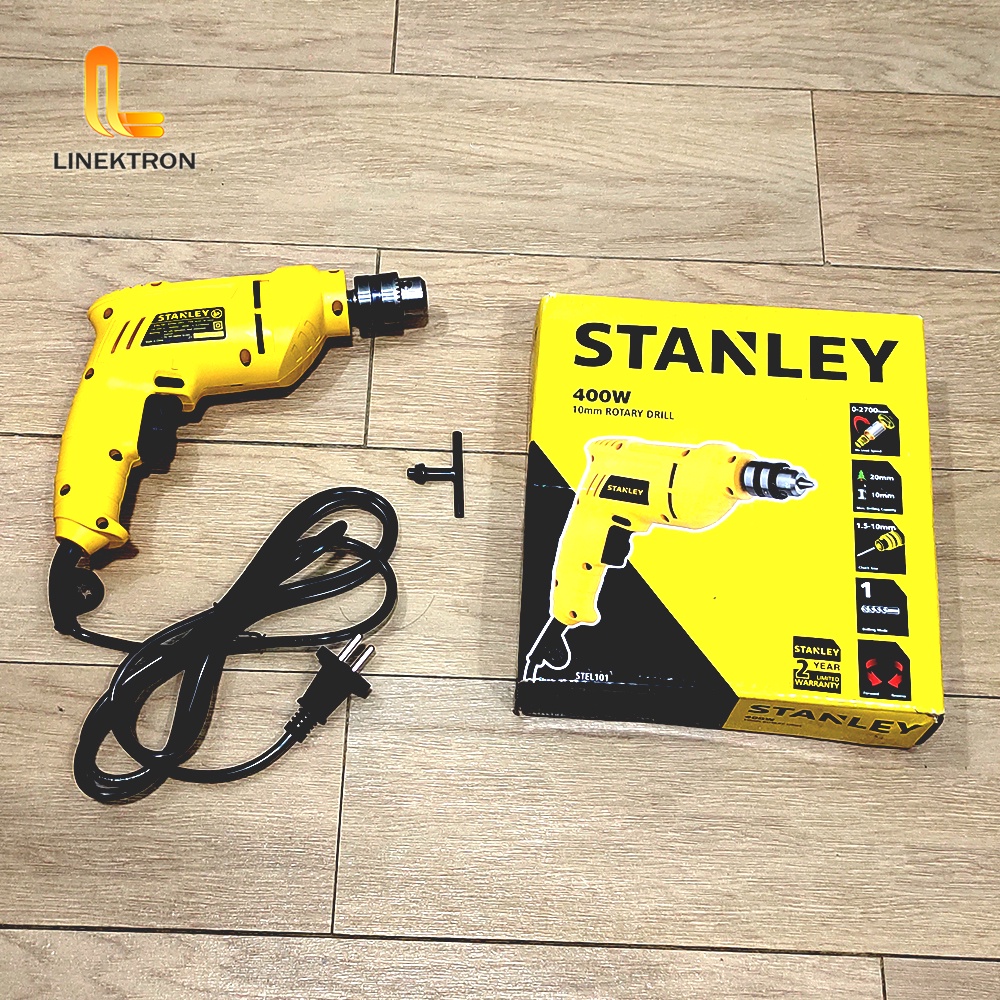 MESIN BOR TANGAN STANLEY 10 MM ROTARY DRILL