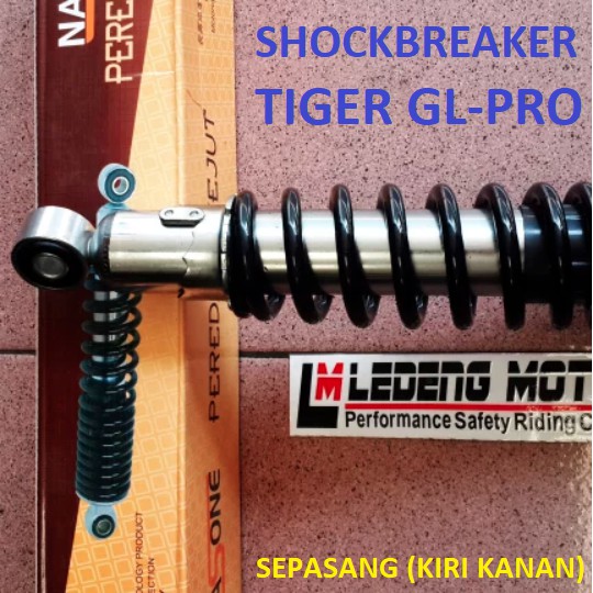 Nakasone Shockbreaker Tiger Honda GL Pro Megapro Per Shock Belakang Hitam