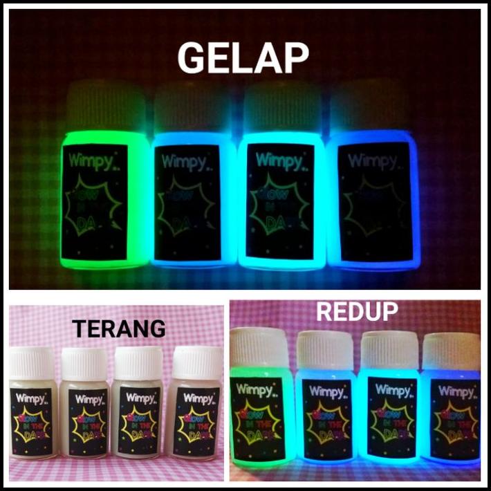 

Cat Glow In The Dark Paint 10Ml Cat Fosfor Varnish Gloss Bubuk Fosfor