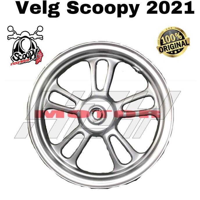 Velg depan honda Scoopy New 2021 Ring 12 original hoym07 Ayo Beli