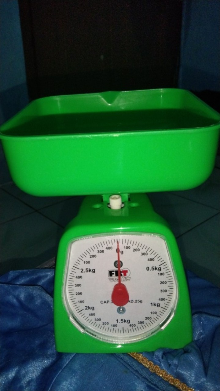 Timbangan Kue Manual Frt 3kg - Timbangan Dapur Bahan Kue - Kitchen Scale