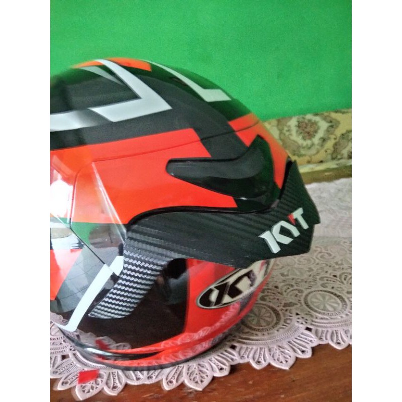 spoiler helm KYT k2r motif carbone
