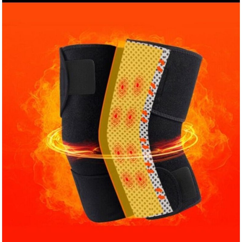 MAGNETIC THERAPY KNEE PAD DEKKER DEKER TERAPI PELINDUNG LUTUT 1 PASANG