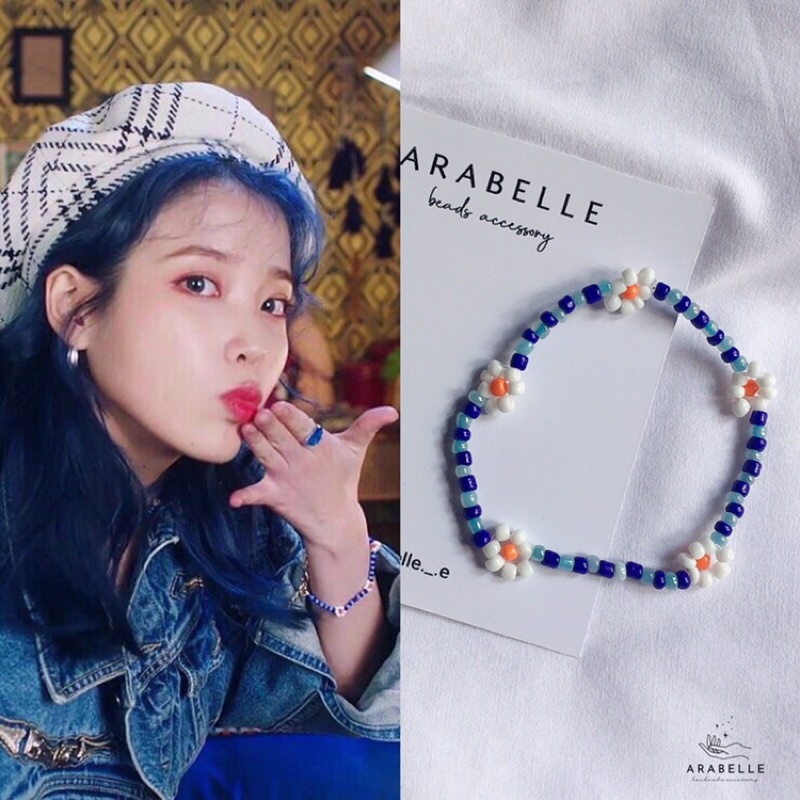 Beads Bracelet Daisy / gelang manik KPop Idol inspirasi IU Blueming MV