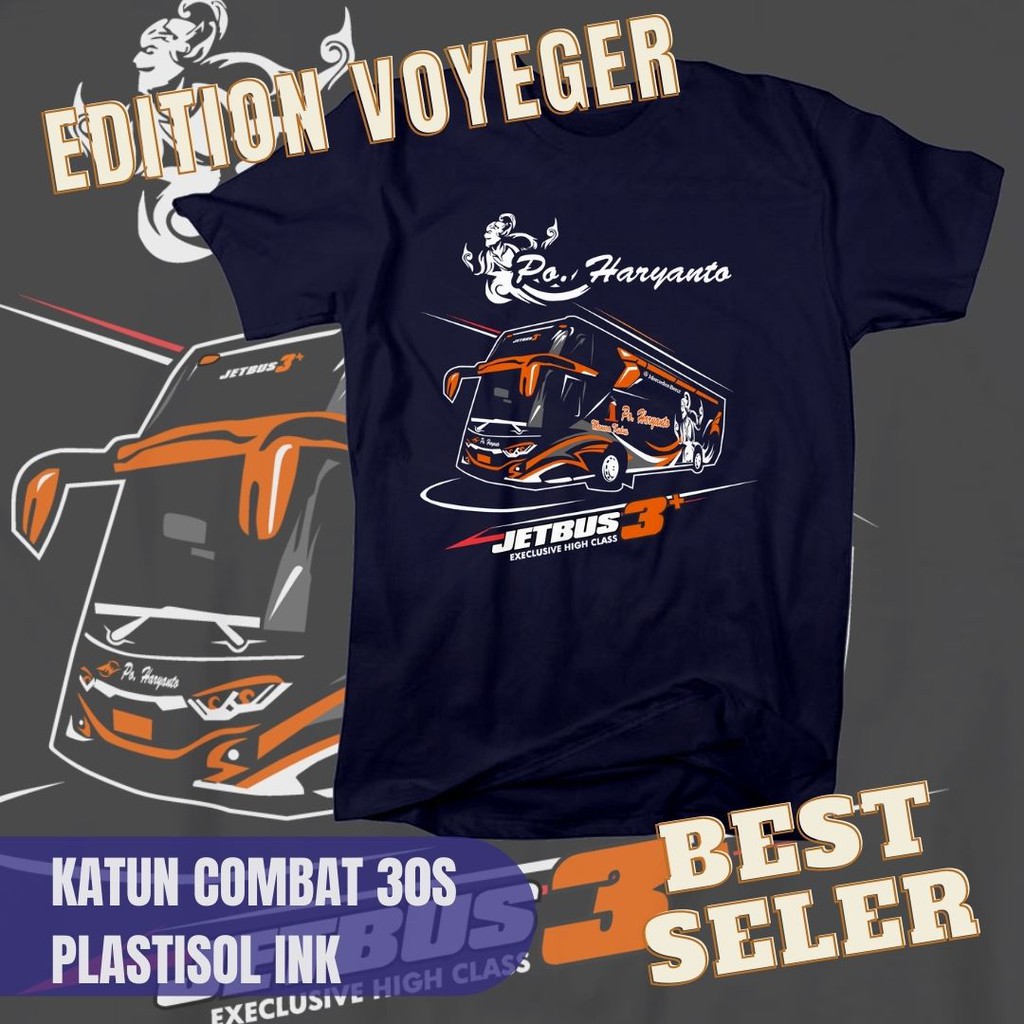 KAOS BUS PO HARYANTO / KAOS TERBARU 2020 / KAOS BUS MANIA STJ / KAOS DISTRO BUS MANIA / KAOS BIS