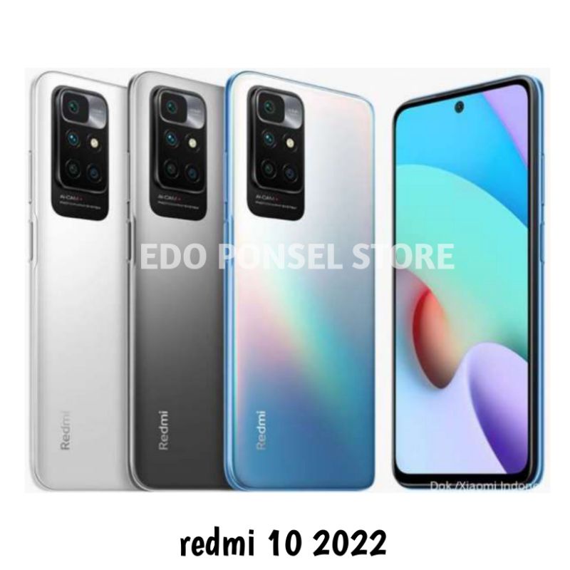 REDMI 10 2022 RAM 4/64 , 6/128 ORI GARANSI 1 TAHUN