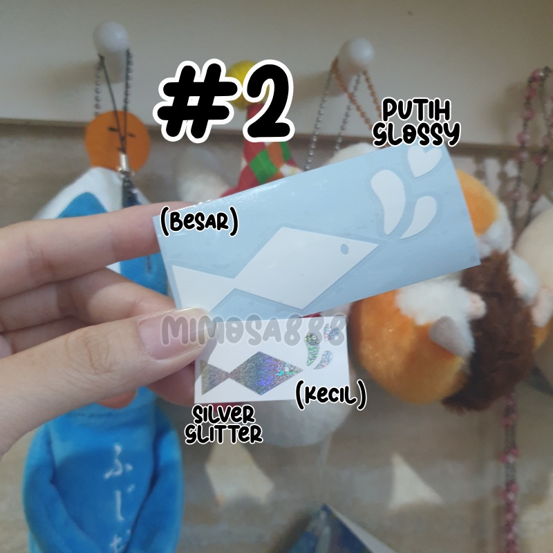 [cutting sticker] Fish upon the sky