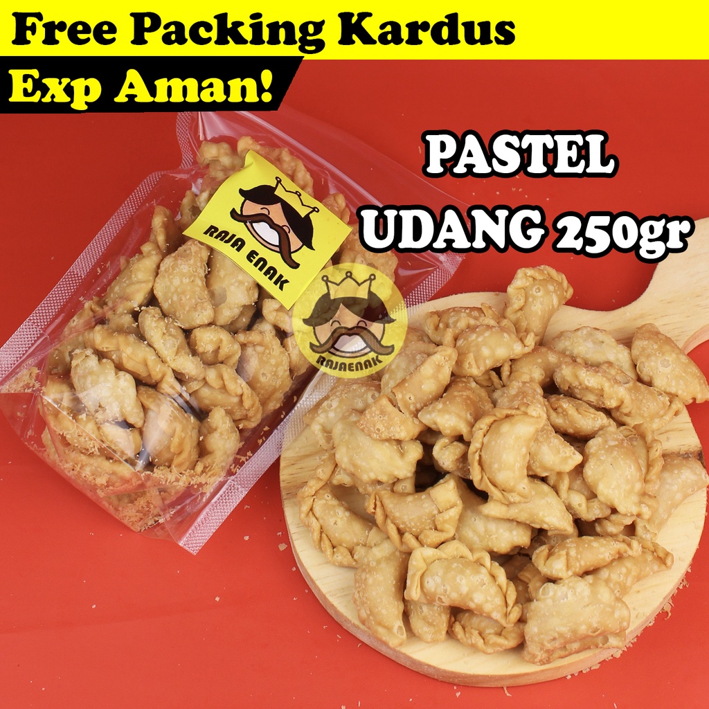 

PASTEL UDANG 250 gr | PASTEL MINI ISI ABON UDANG CEMILAN CAMILAN SNACK SNEK KILOAN