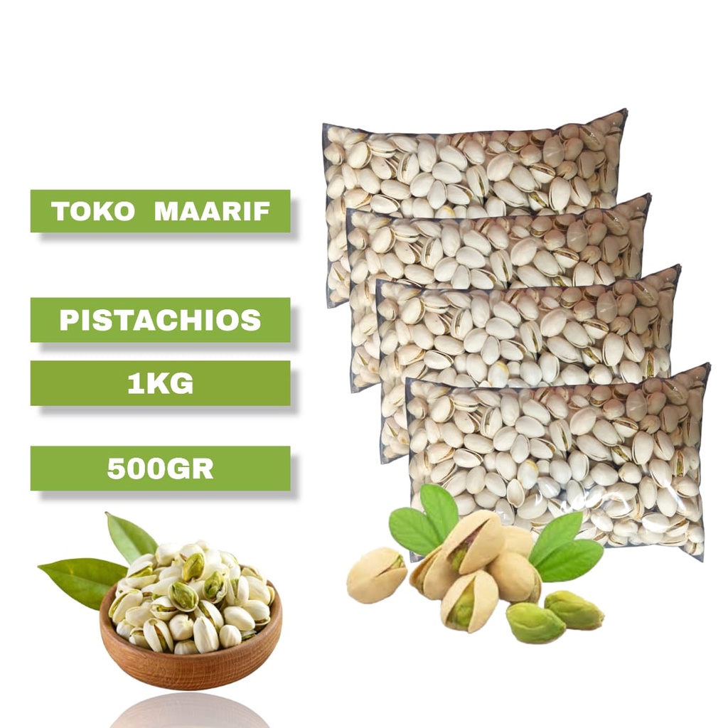 

kacang pistachos / kacang fustuk 250gr / kacang mekah
