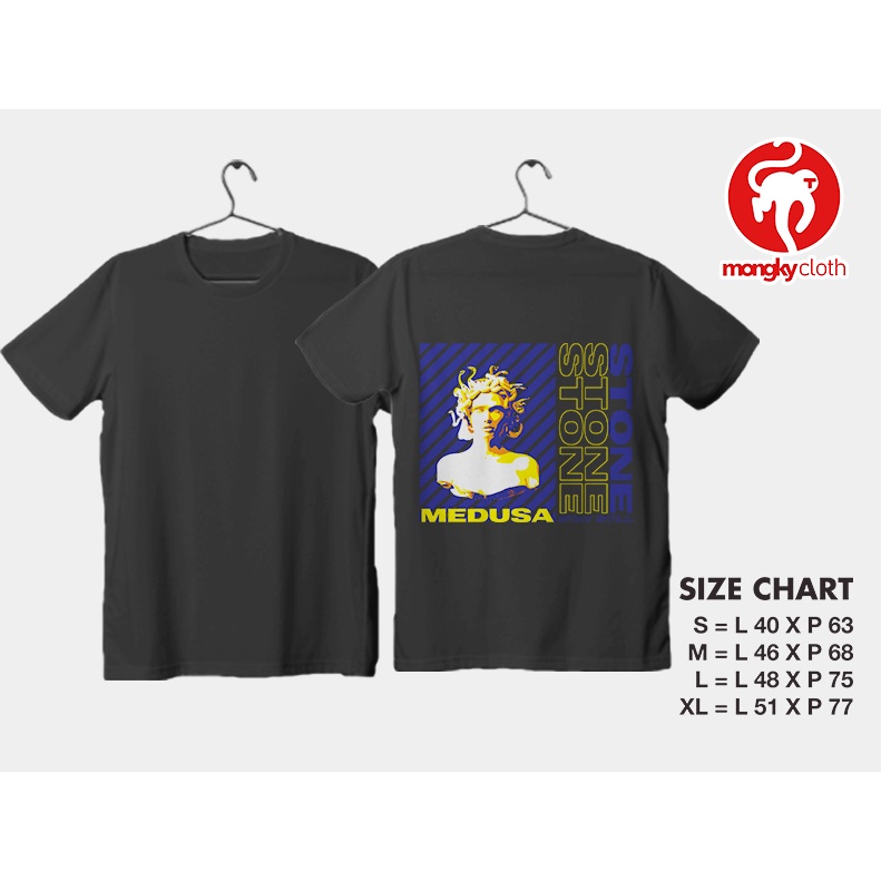 Kaos Distro Medusa Streetwear