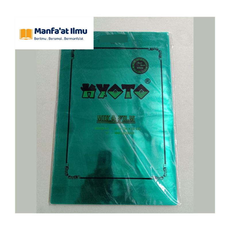 

Mika Plastik Jilid Buku Warna & Transparan Folio - Per Pak (isi 100 lembar)