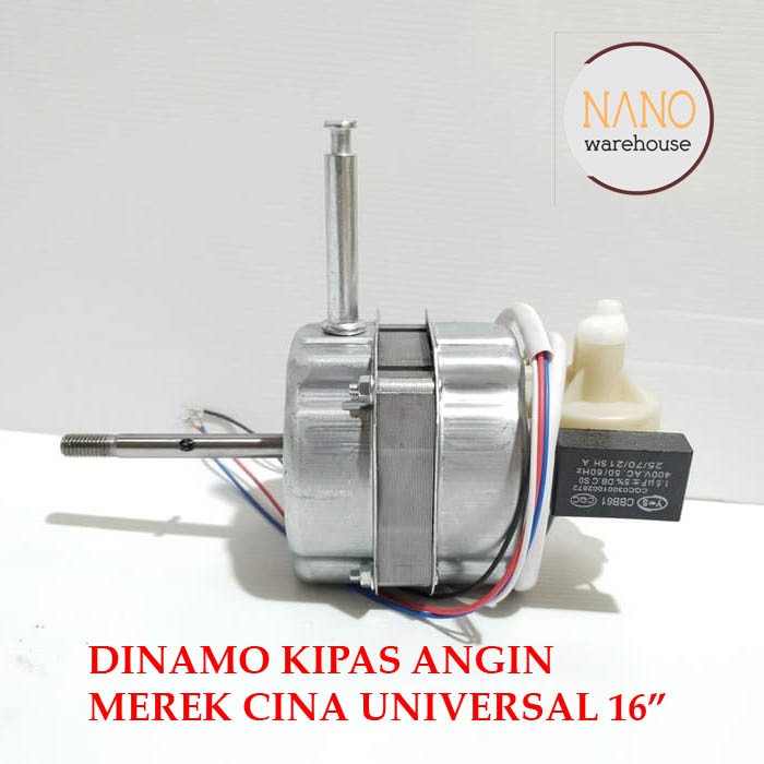 Dinamo Mesin Motor Kipas Angin Duduk Berdiri Multi Universal Cina China Cosmos RRT GMC Sanex 16 inch