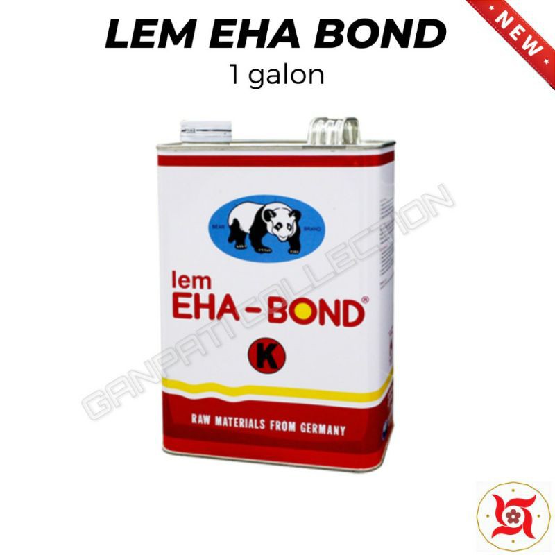 

Lem Kuning Eha Bond Merah 1 GALON (Kain, Kulit, Busa, Vinyl, HPL)