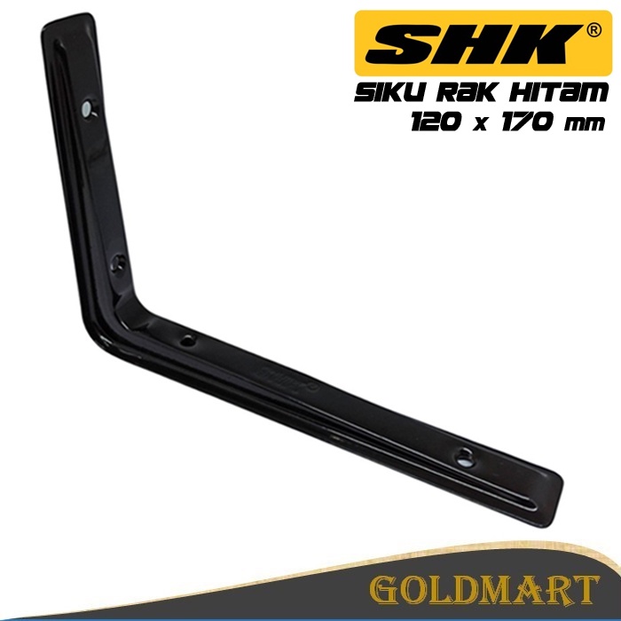 Siku Rak Hitam Dan Putih (120 x 170 mm) SHK (Harga Per 1 pcs)