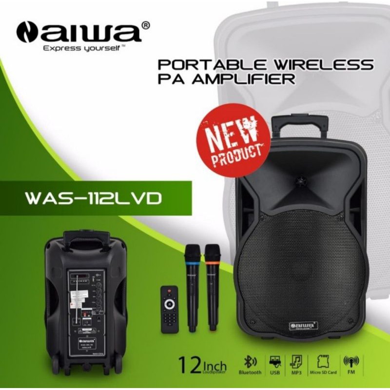 Speaker meting portable aiwa 112 LVD