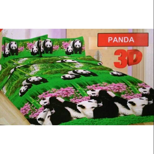 Sprei Queen Bonita Panda 160x200
