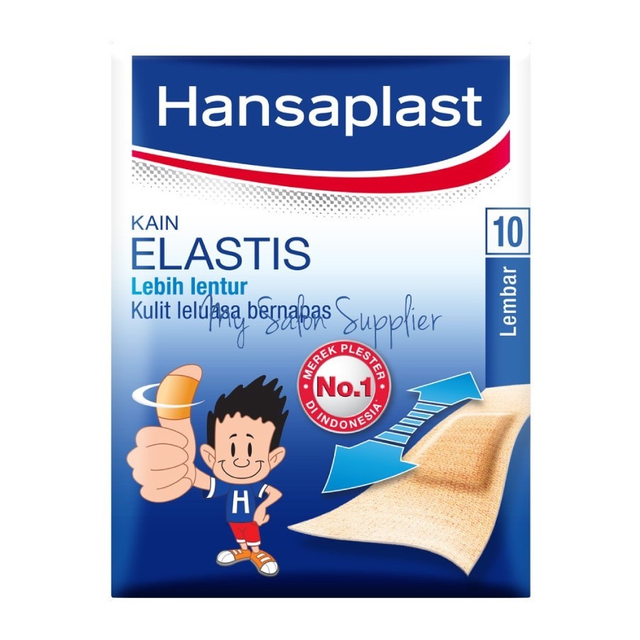 Hansaplast KAIN Elastis Lebih Lentur isi 10 Lembar