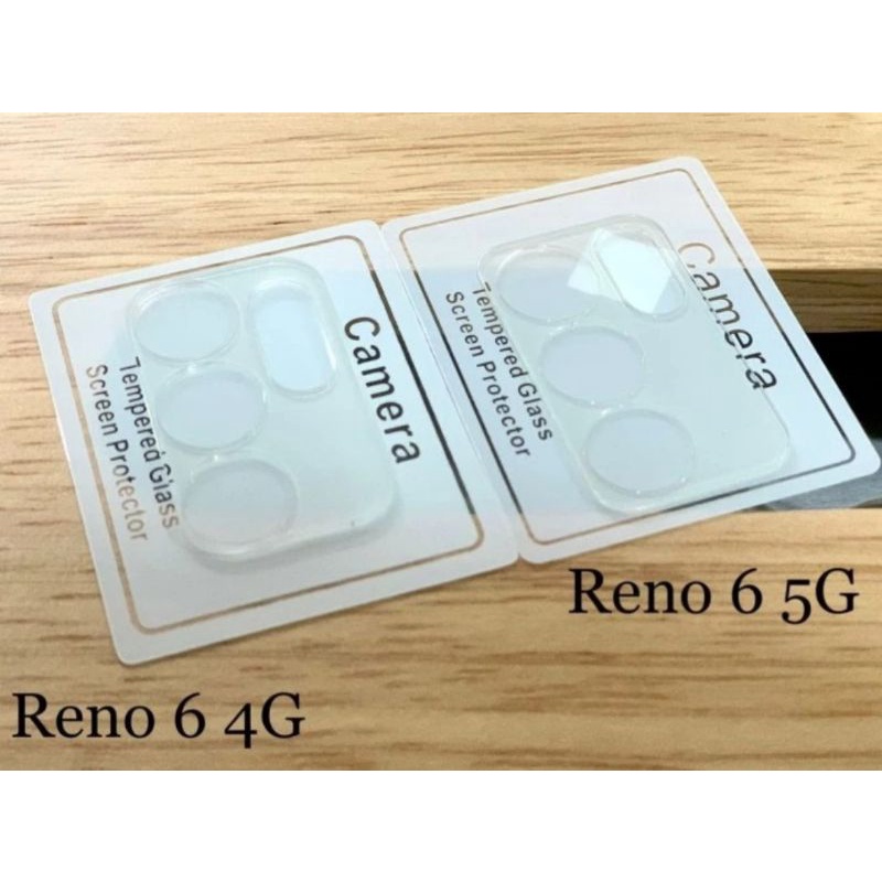 Premium FRAME CAMERA Clear Oppo Reno 4F /Reno 6 4G /Reno 7 4G /Reno 7Z Pelindung Kamera Tempered Gla