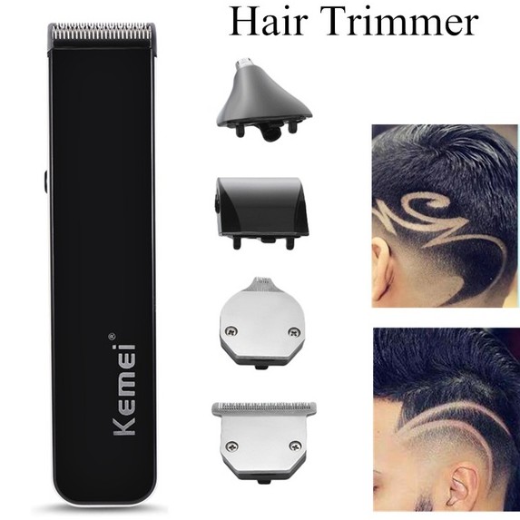 KEMEI KM 3590 CLIPPER ALAT CUKUR RAMBUT 5 IN 1 MESIN POTONG RAMBUT CAS