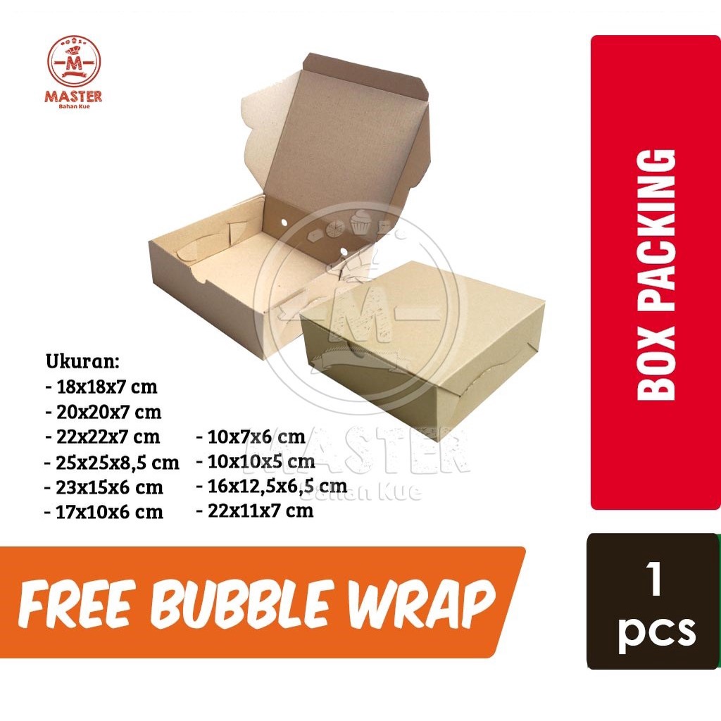 

Box Packing Polos Kode BP / Kraft / Dus Karton / Gift Box [1 lbr]