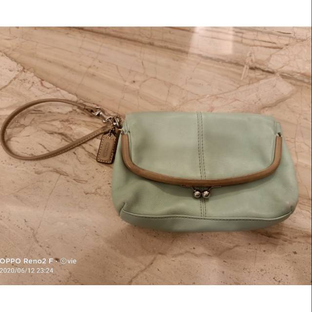 Preloved coach wristlet