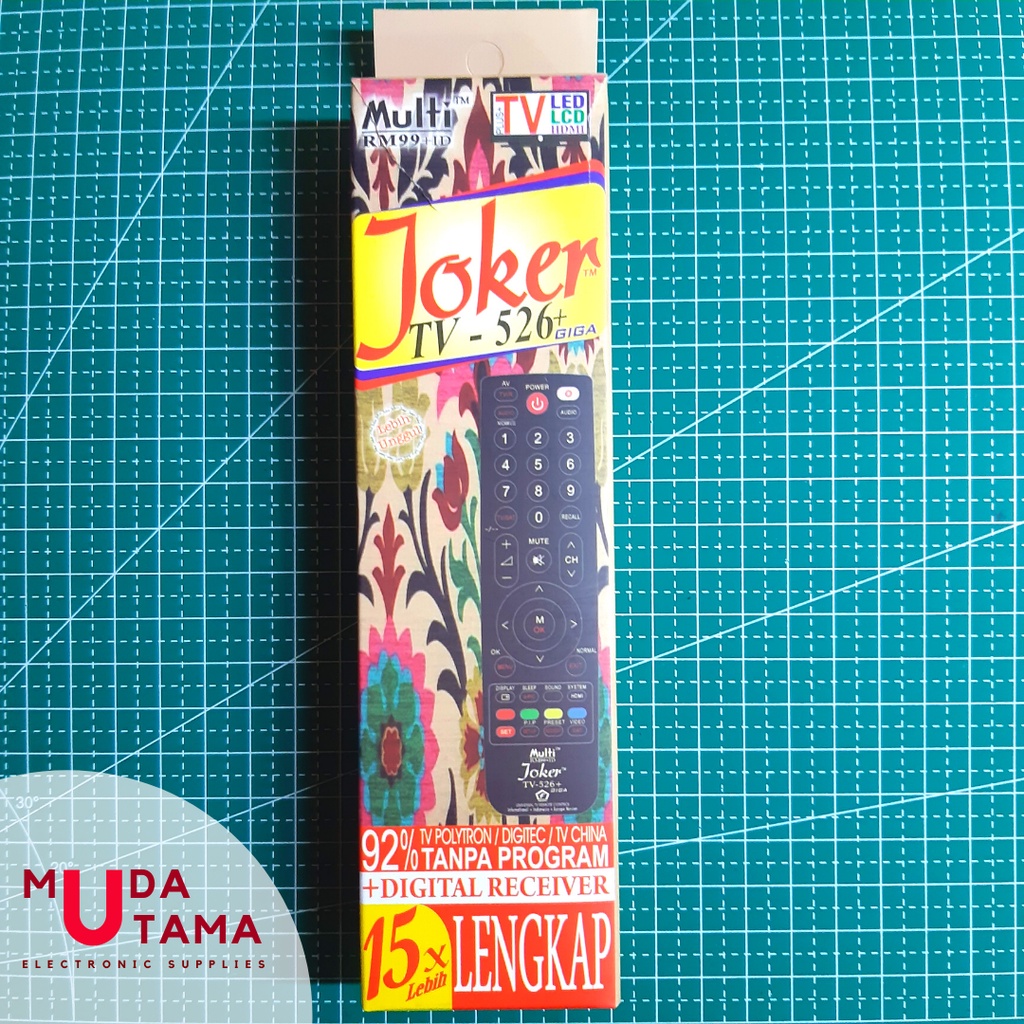 Remote TV Universal Joker - Remot TV Multi Joker