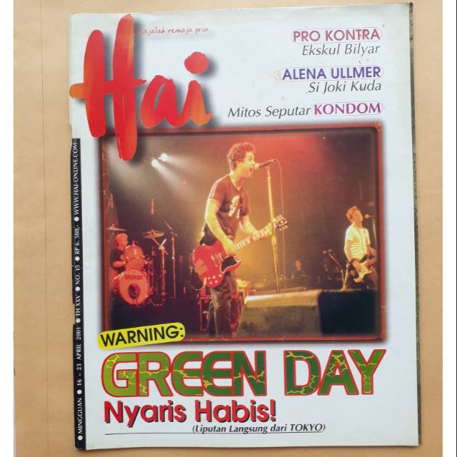 Majalah HAI 16 - 23 April 2001