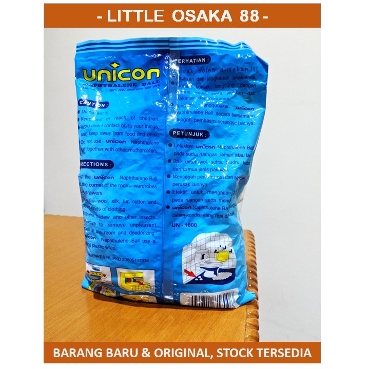 Kamper Unicon kemasan 1 kg