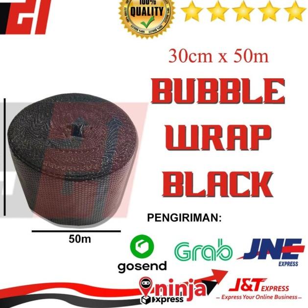 

Bubble Warp Bubble Warp Ukuran 30cm x 50m HITAM