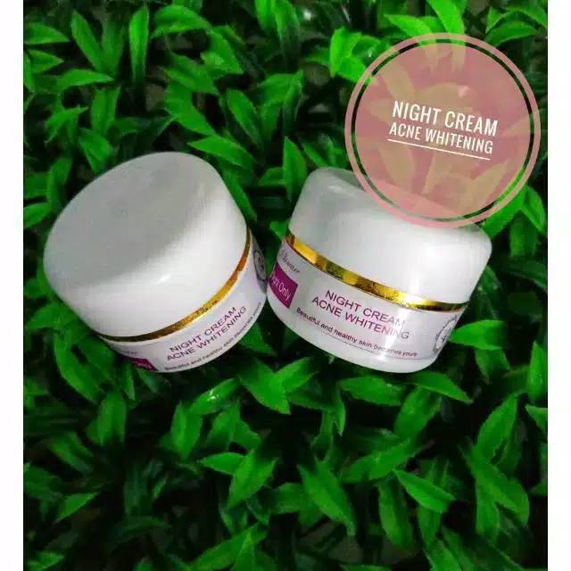 Night cream acne whitening ns skincare