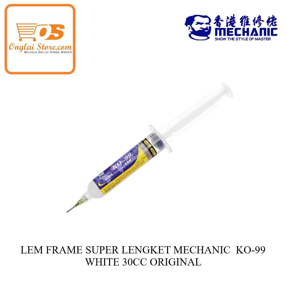 LEM FRAME SUPER LENGKET MECHANIC KO-99 [30CC] WHITE ORIGINAL