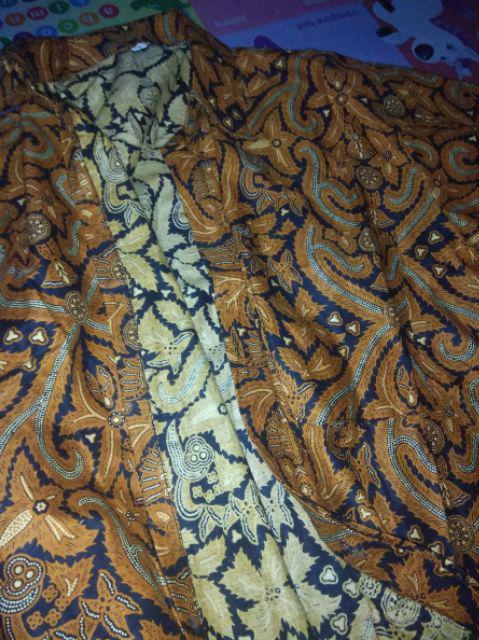 Baju Batik Pria Gus Azmi Syubbanul Muslimin Batik Katun Halus Hadroh Azzahir Hilwa